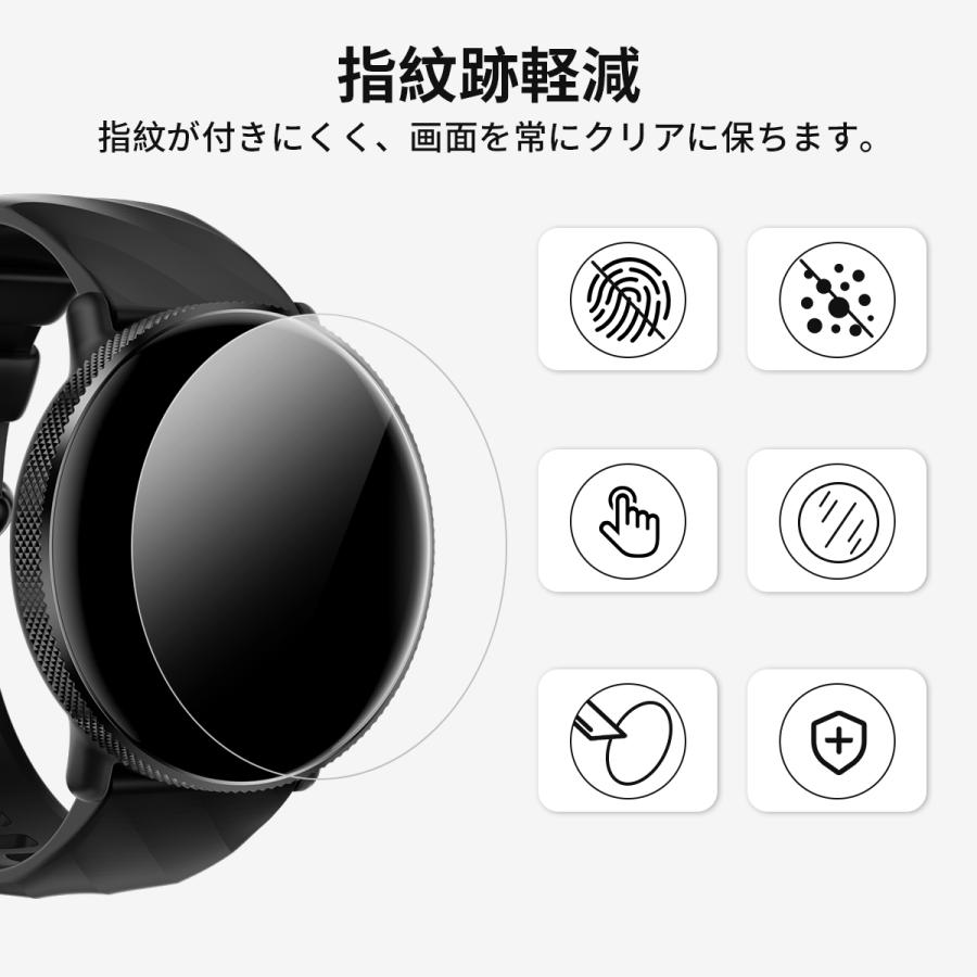 スマートウォッチ専用 保護フィルム 装着簡単 耐指紋 TPU製 高透過率 保護シート 保護膜 スマートウォッチ 2枚セット 45mm x5s u10 41mm s5 u6 | WAPIK | 02