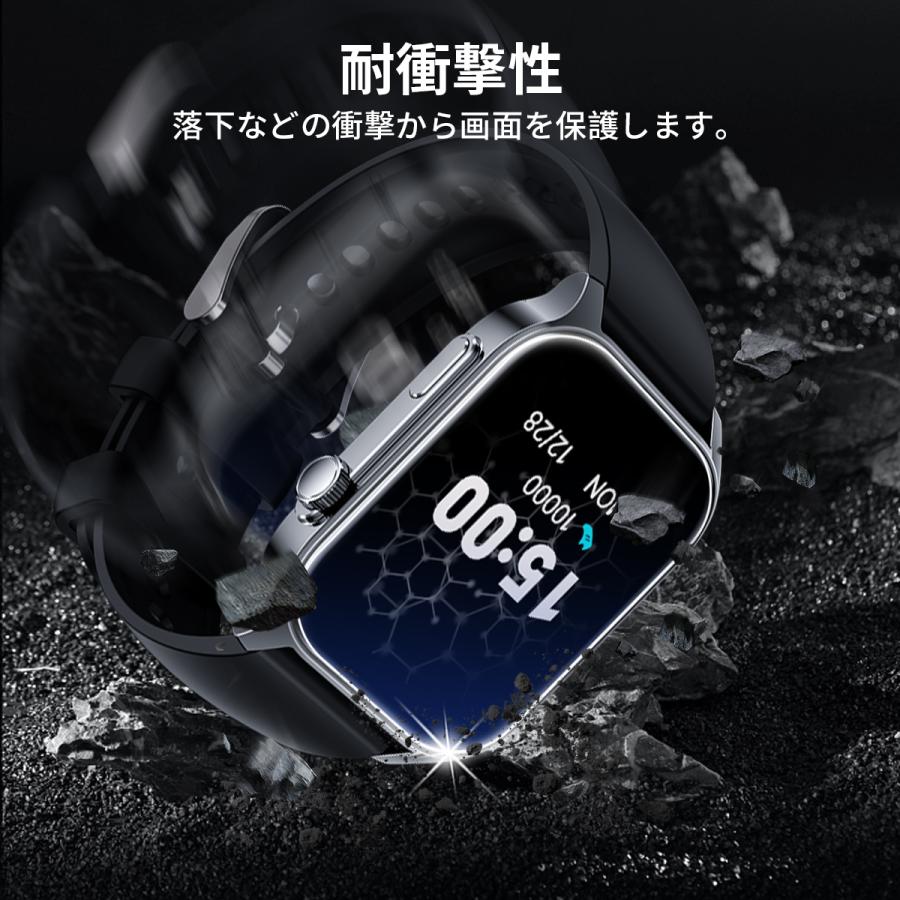 スマートウォッチ専用 保護フィルム 装着簡単 耐指紋 TPU製 高透過率 保護シート 保護膜 スマートウォッチ 2枚セット 45mm x5s u10 41mm s5 u6 | WAPIK | 04