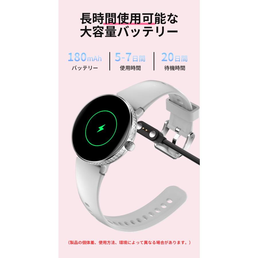 スマートウォッチ 日本製センサー 腕時計 メンズ レディース 運動記録 24H健康管理 着信通知 スマートブレスレット IP68防水 音声通話 歩数計 スポーツ記録の画像