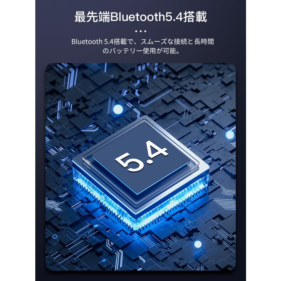 1399円新春特価中 ワイヤレスイヤホン 骨伝導イヤホン iPhone Android対応 Bluetooth5.4 コードレスイヤホン 音漏れ防ぐ スポーツ 超軽量 超長待機 耳掛け式 | WAPIK | 09