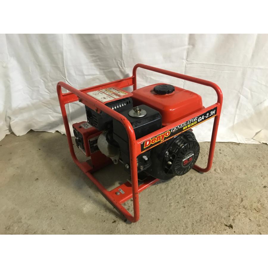 デンヨー 【中古】デンヨー エンジン発電機 GA-2.3H. 60Hz 動作 デンヨー 【中古】デンヨー エンジン発電機 GA-2.3H. 60Hz 動作