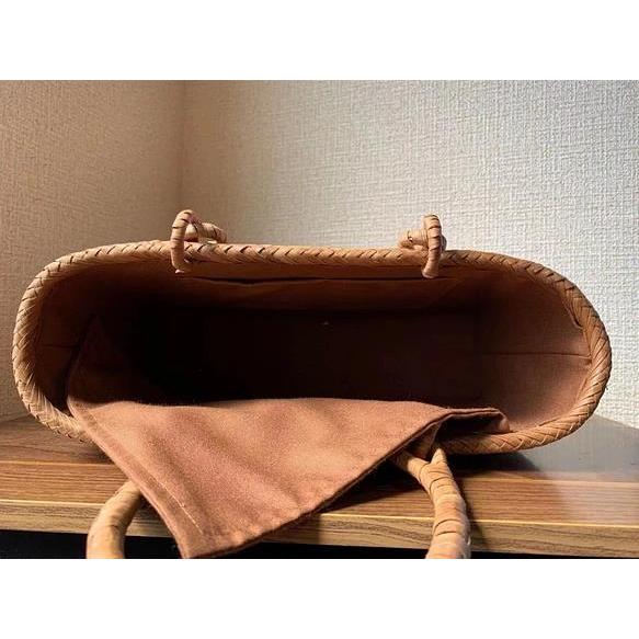 山葡萄 山葡萄かごバッグ 手作り 籠バッグ 細ひご チャーム付き 内布あり 和服バッグ ゆかたバッグ レディースバッグ (約)幅32×本体高さ21.5×マチ10cm_7