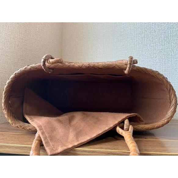 山葡萄 山葡萄かごバッグ 手作り 籠バッグ 内布付き 乱れ編み、三つ  