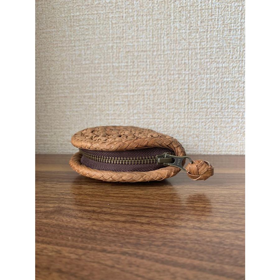 山葡萄 山葡萄小銭入れ コインケース 手作り 小花編み 和服バッグ