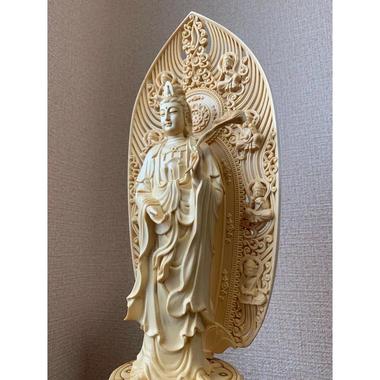 仏像 阿弥陀三尊像 【阿弥陀如来、観音菩薩、勢至菩薩】 檜木 (一体の