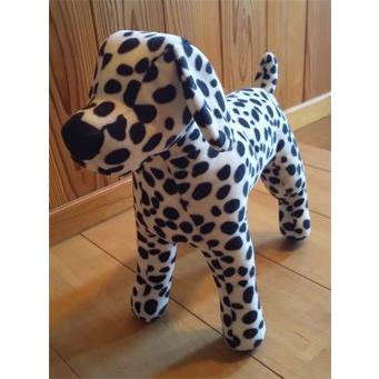 犬トルソー S 白地黒玉柄（税込・送料別途） : ハンドメイドの清龍