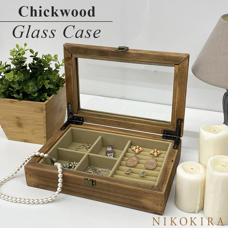 アンティーク ジュエリーボックス 木 木製 木目 おしゃれ 30cm cm 収納ボックス ジュエリー収納 かわいい ピアス ネックレス リング 指輪 チックウッド Se 26 Cove 鏡専門店 Niko Kira 通販 Yahoo ショッピング
