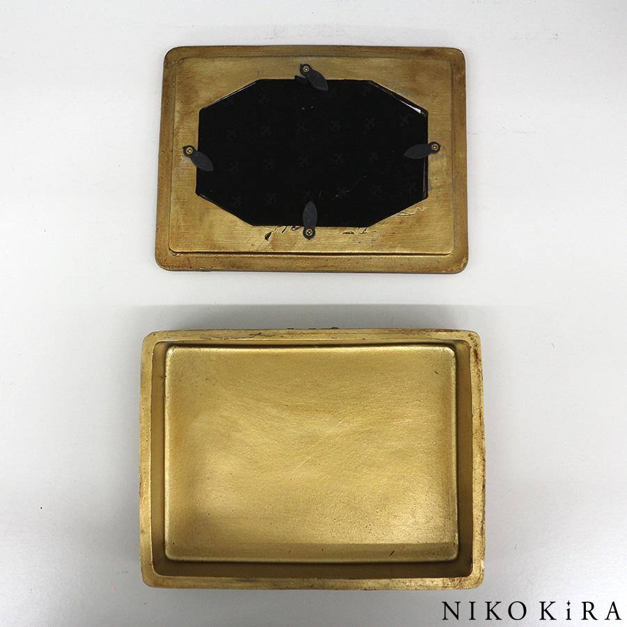 ジュエリー ボックス ケース アンティーク おしゃれ かわいい ミラー 収納 ネックレス 時計 鍵 指輪 リング 宝石箱 宝 かわいい 鏡 玄関 ビジュー エメラルド Ei 鏡専門店 Niko Kira 通販 Yahoo ショッピング