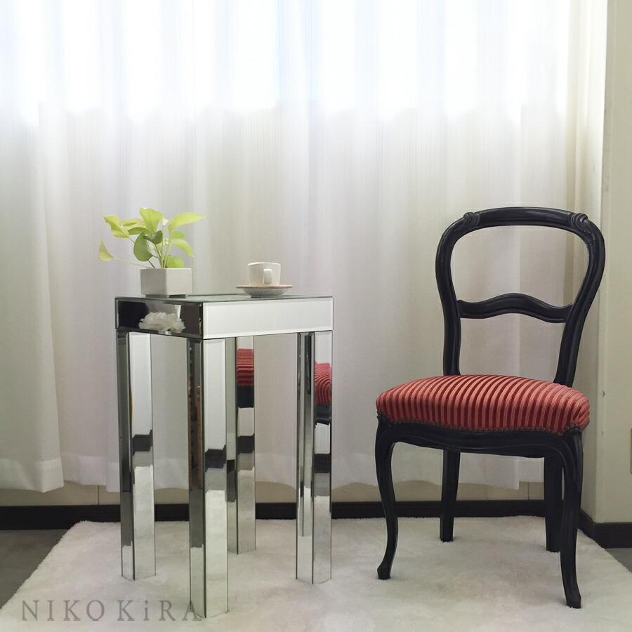 ゴージャス　インテリア　3点セット　アンティーク　ミラー　置き時計　デイジー ゴージャス インテリア 3点セット アンティーク ミラー 置き時計