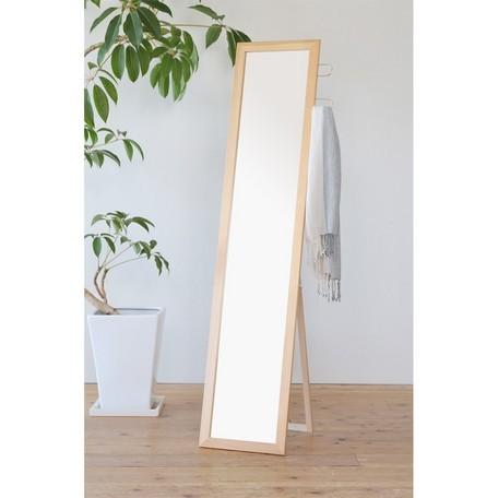 全身 姿見 スタンドミラー 全身鏡 リビング 寝室 インテリア 玄関 木製 日本製 天然 収納 ナチュラル 160cm 北欧 おしゃれ 鏡 ミラー 白 茶 黒 ブラック Nagai 鏡専門店 Niko Kira 通販 Yahoo ショッピング