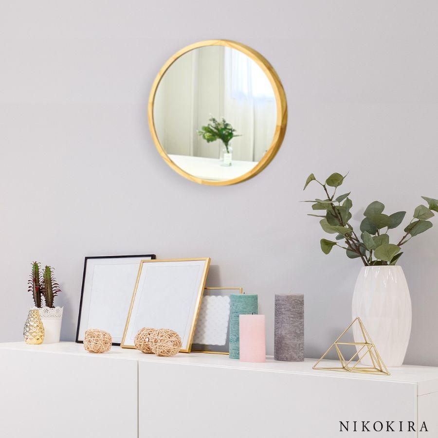 大幅SALE‼️マルーンミラー　円形鏡 壁掛け式　洗面所壁掛けミラー マルーンミラー｜ミラー（鏡）｜洗面所・水回りの通販