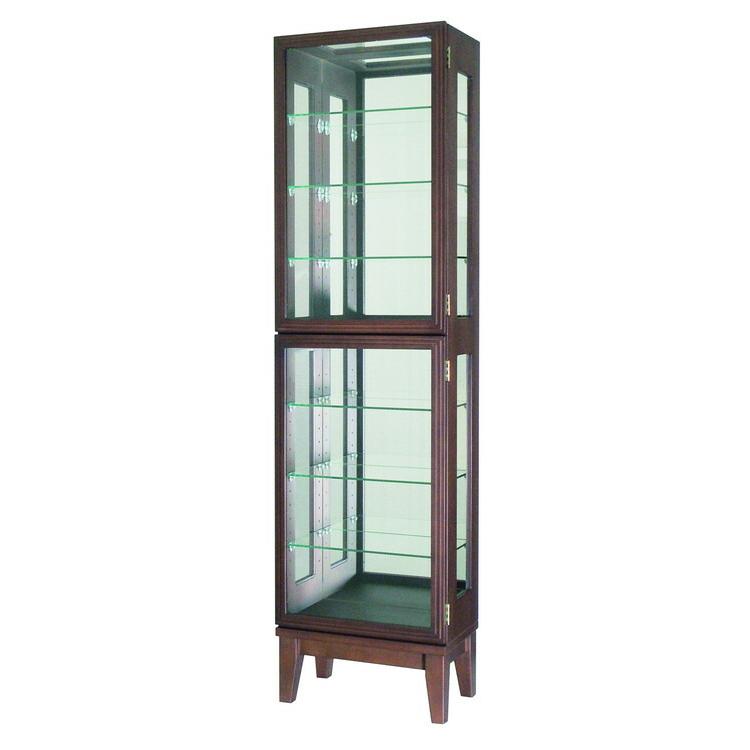 おしゃれ 鏡 ミラー ショーケース コレクションケース ガラス