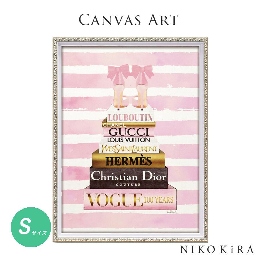 エルメス アートフレーム ピンク Hのロゴ グッチ エルメス アートパネル 絵画 インテリア アート アート