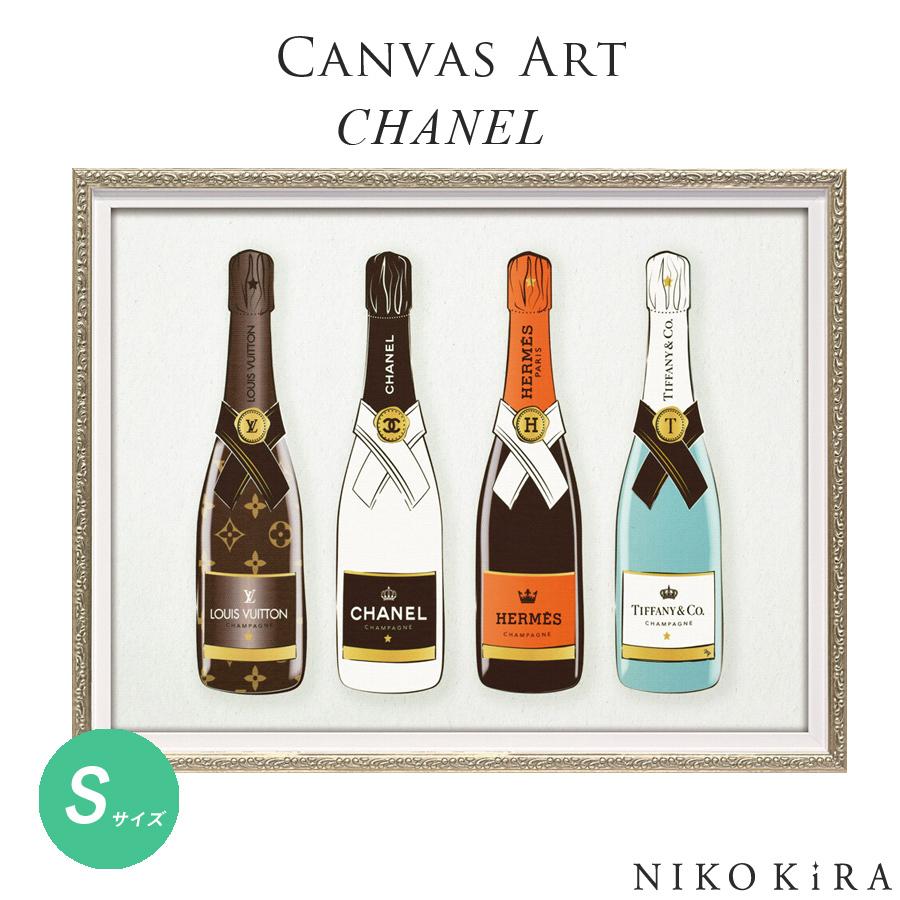 おしゃれ アート かわいい Chanel シャネル ルイヴィトン エルメス ティファニー シャンパン お祝い リボン モノトーン 絵画 シャンパン 6 Sサイズ You 070 鏡専門店 Niko Kira 通販 Yahoo ショッピング