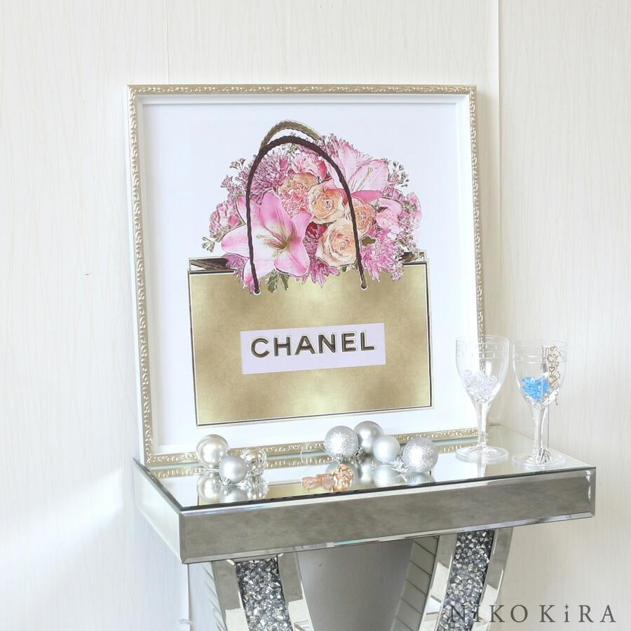 N°5 CHANEL 油彩画 金色フレーム N°5 CHANEL 油彩画 金色フレーム N°5 CHANEL 油彩画 金色フレーム