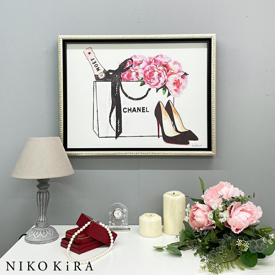 シャネル アートパネル 絵画 インテリア アート アートポスター