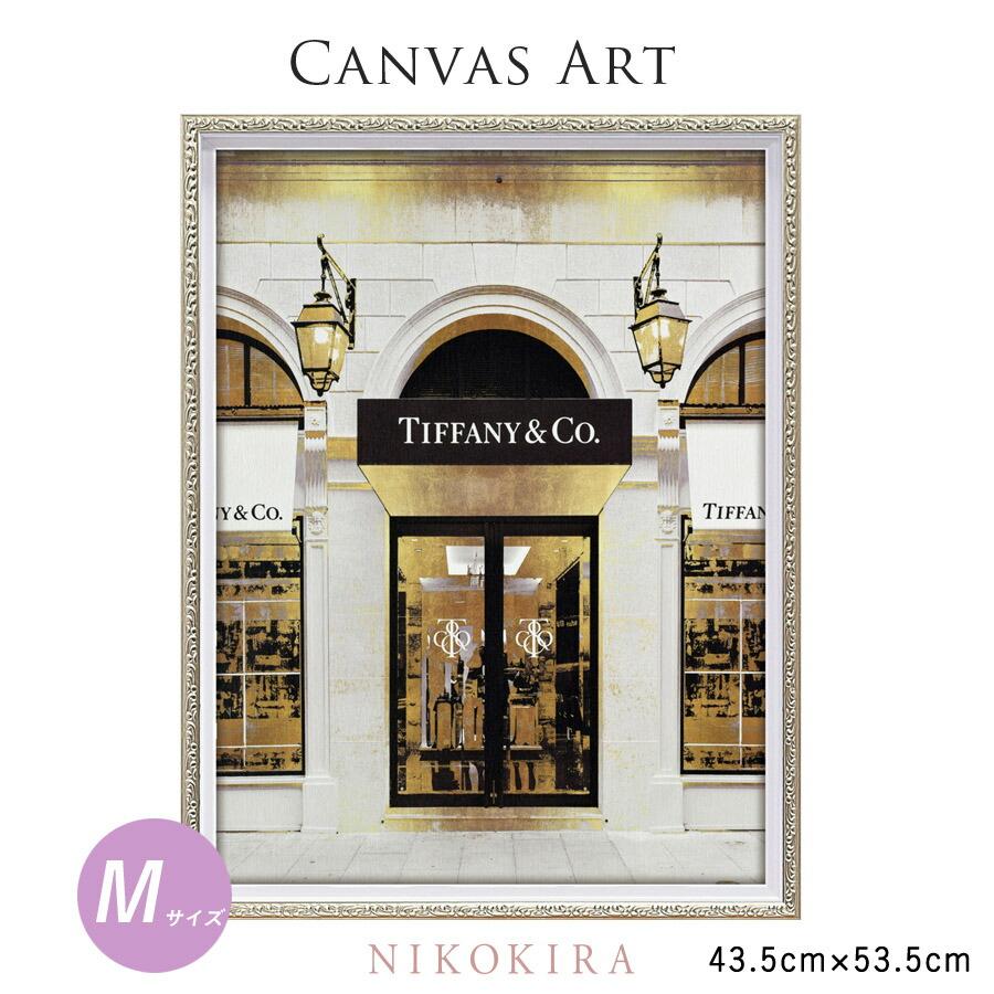 【美品】ティファニー　高級アートパネル Amazon.co.jp: クリスタルアート おしゃれ 35x45cm アート