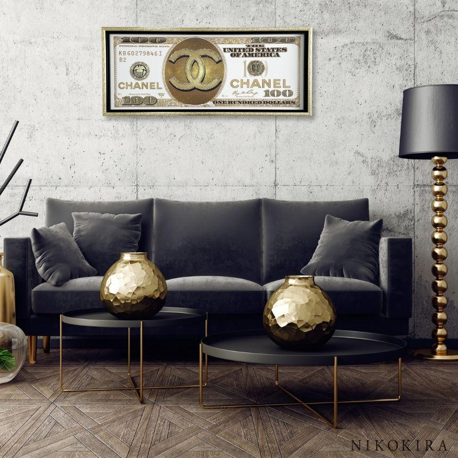 シャネル アートパネル 絵画 インテリア アート アートポスター