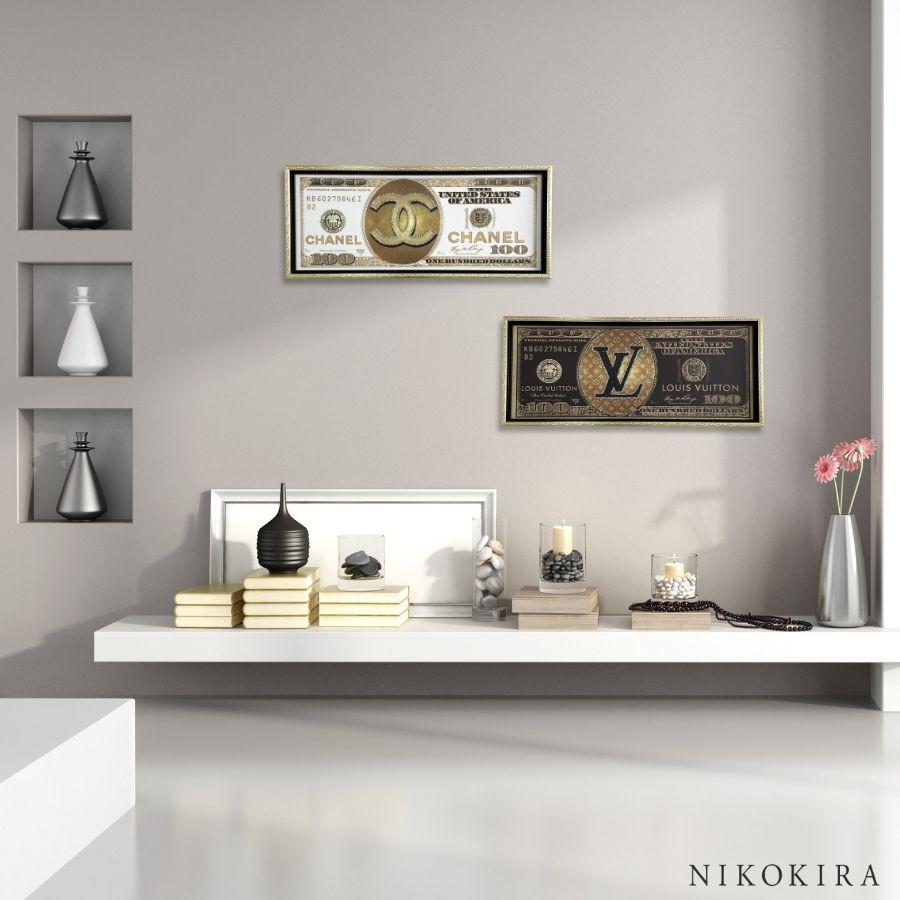 CHANEL シャネル アートパネル 【C#49】XLサイズ・スキニーフレーム CHANEL シャネル アートパネル 【C#49】XLサイズ・スキニーフレーム