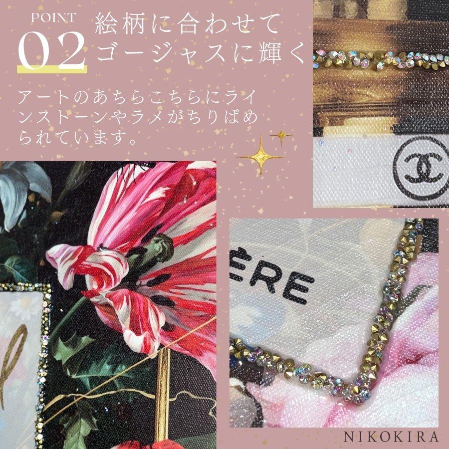 シャネル　ラインストーン　アートパネル　キラキラ　デコアート　絵画　ファッション 楽天市場】【7%OFFクーポン☆30日23:59迄】アートパネル