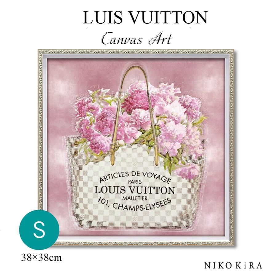 ガラスアートパネル　VUITTON　ヴィトン　ブランド　絵画　絵　壁掛け　アート ルイヴィトン アートパネル 絵画 インテリア アート アート