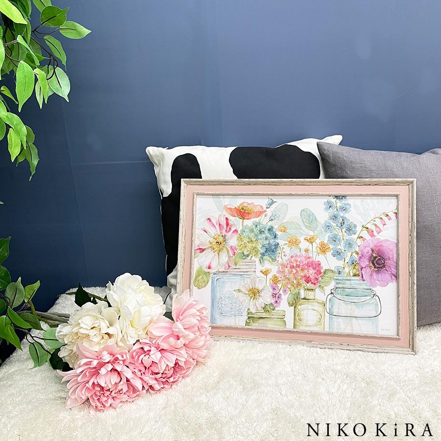 リサ オーディット レインボー シード フラワー 絵画 インテリア リサ オーディット レインボー シード フラワー 絵画 インテリア