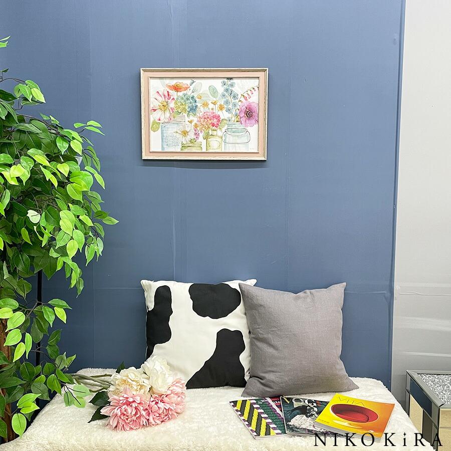 リサ オーディット レインボー シード フラワー 絵画 インテリア