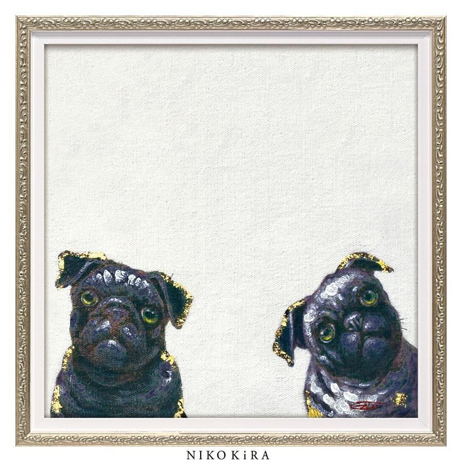 おしゃれ モダン アート 動物 絵画 インテリア 壁掛け オイル ペイント アート ワンダ Sサイズ 動物 犬 ネコ パネル 玄関 飾る You Op 鏡専門店 Niko Kira 通販 Yahoo ショッピング