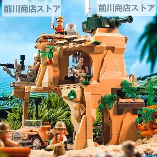 LEGO レゴ 互換 ブロック 模型 プラモデル WW2 硫黄島の戦い セット 日本軍 米軍 US ミニフィグ 大人 子供 人形 誕プレ 軍隊 軍事｜seiryu-st｜03