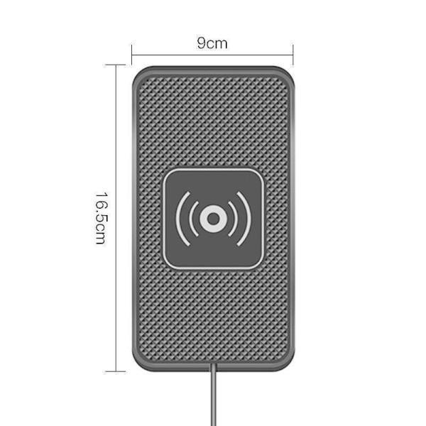 車載ワイヤレス充電 無線充電 置くだけ充電 スマホホルダー 2A急速充電 iphone￥/android対応 TS061｜seiryu-st｜05