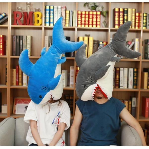 [] ぬいぐるみ サメ サメの抱き枕 水族館グッズ お昼寝枕 可愛い 鮫のぬいぐるみ 縫い包み おもちゃ 90cmさめぬいぐるみ（ピンク/ブルー ）｜seiryu-st｜06