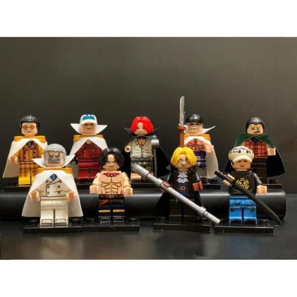 レゴ互換　ブロック　レゴ　ワンピース　麦わら海賊団船員以外　ミニフィグ9体セット　LEGO ミニフィグ おもちゃ キッズ 子ども｜seiryu-st｜14