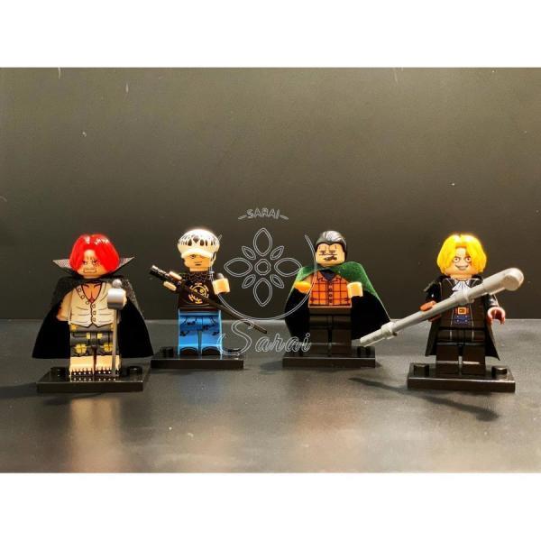 レゴ互換　ブロック　レゴ　ワンピース　麦わら海賊団船員以外　ミニフィグ9体セット　LEGO ミニフィグ おもちゃ キッズ 子ども｜seiryu-st｜02