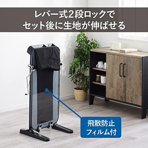 ツインバード ズボンプレッサー パンツプレス 自立式 消臭 ガラス 簡単