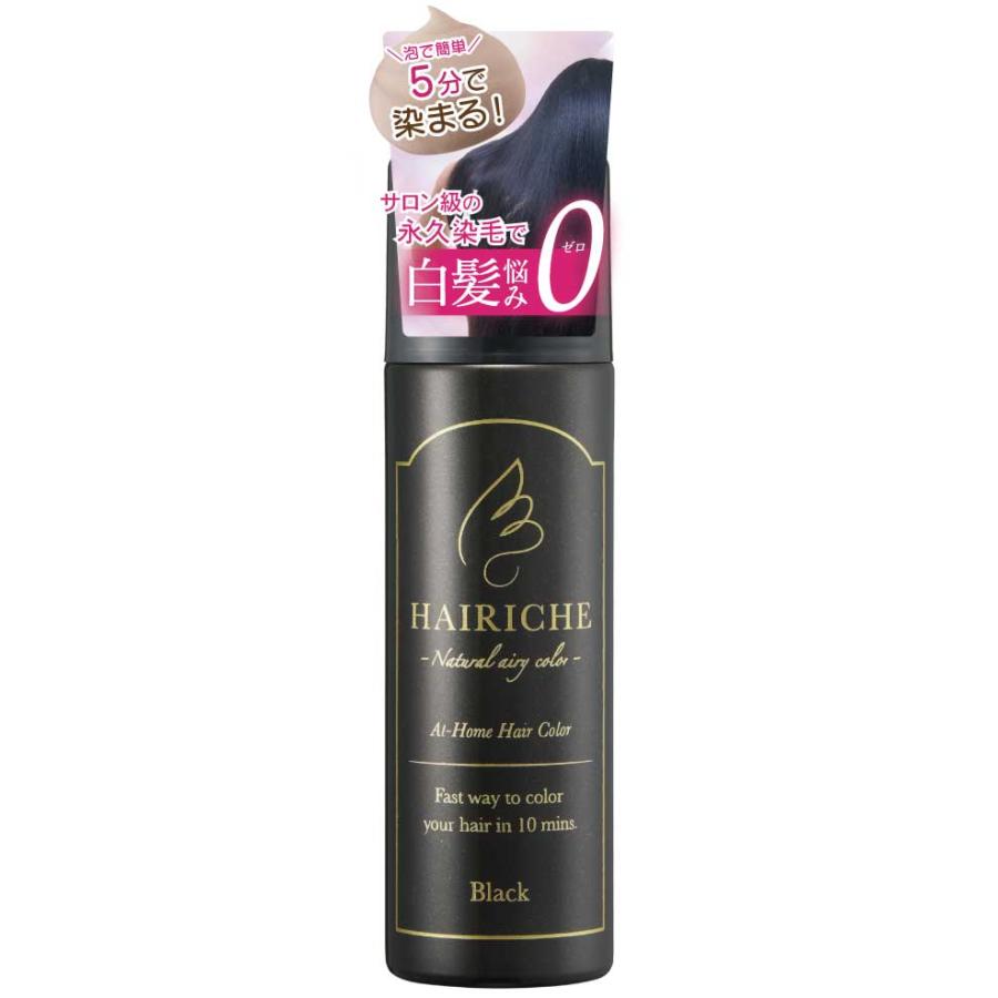 ヘアリシェ ナチュラルエアリーカラー ブラック HAIRICHE 公式 ヘアリシェ ナチュラルエアリーカラー ブラック HAIRICHE 公式