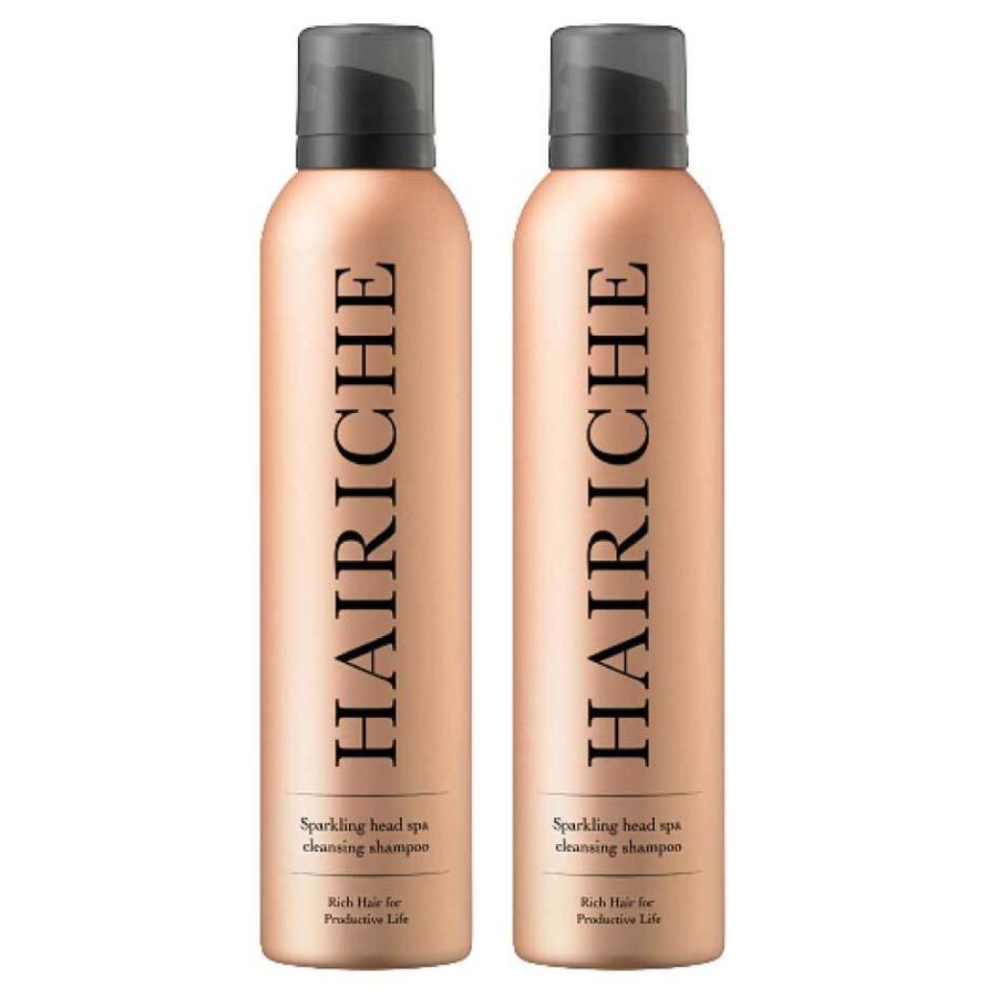 お得な2本セット】ヘアリシェ 炭酸シャンプー HAIRICHE スパークリング
