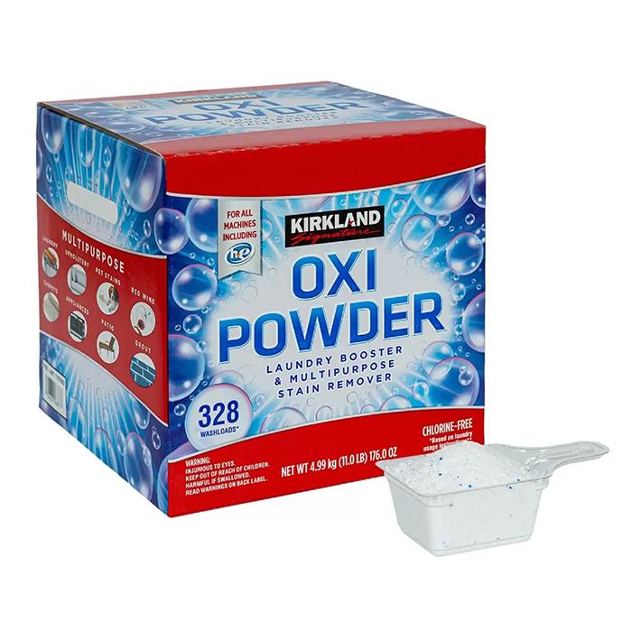 ≪4.99kg≫【KIRKLAND】カークランド オキシパウダー マルチパーパスクリーナー 大容量 328回分 粉末漂白剤 酸素系 漂白 洗濯 掃除 洗剤（184673）【コストコ】 | KIRKLAND signature | 01