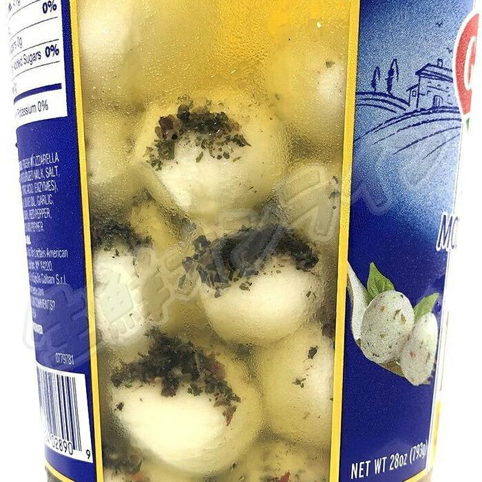 ≪793g×2個セット≫【GALBANI】 ガルバーニ モッツァレラチーズ ガーリックバジル マリネ モッツアレラチーズ