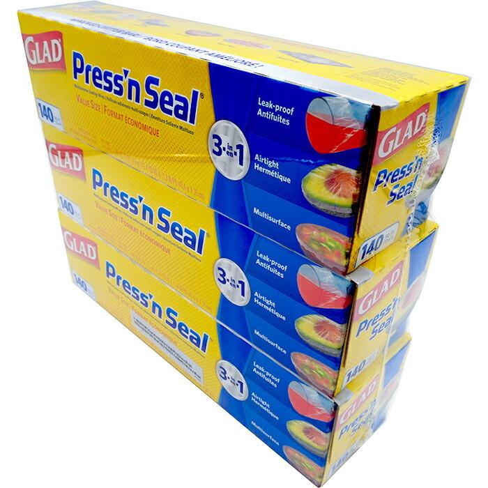 コストコKirkland ストレッチタイト & Glad プレスンシール セット プレスンシール 3個 | 福山市でコストコ商品を購入│COSTLUCK（コスト