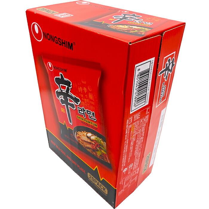NONGSHIM（農心） ≪20袋入×2箱セット≫【農心】辛ラーメン 大容量