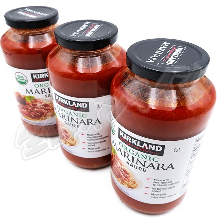 ≪907g×3本セット≫【KIRKLAND】カークランド オーガニック マリナラソース コストコ パスタソース 大容量！ Kirkland