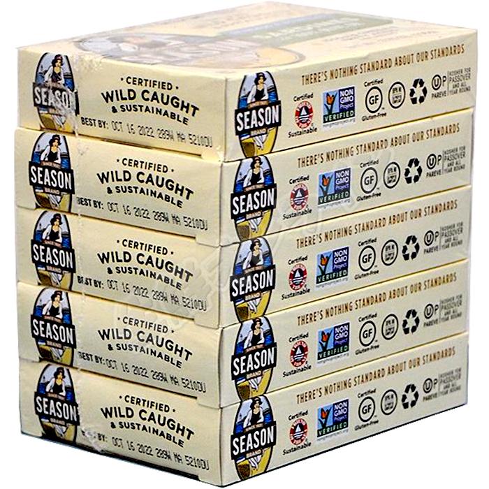 コストコ（Costco） ≪106g×10缶≫【SEASON BRAND】オイルサーディン