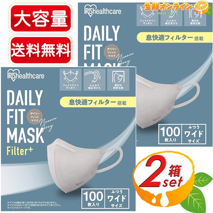 IRIS OHYAMA（アイリスオーヤマ） ≪100枚入×2箱セット≫【IRIS