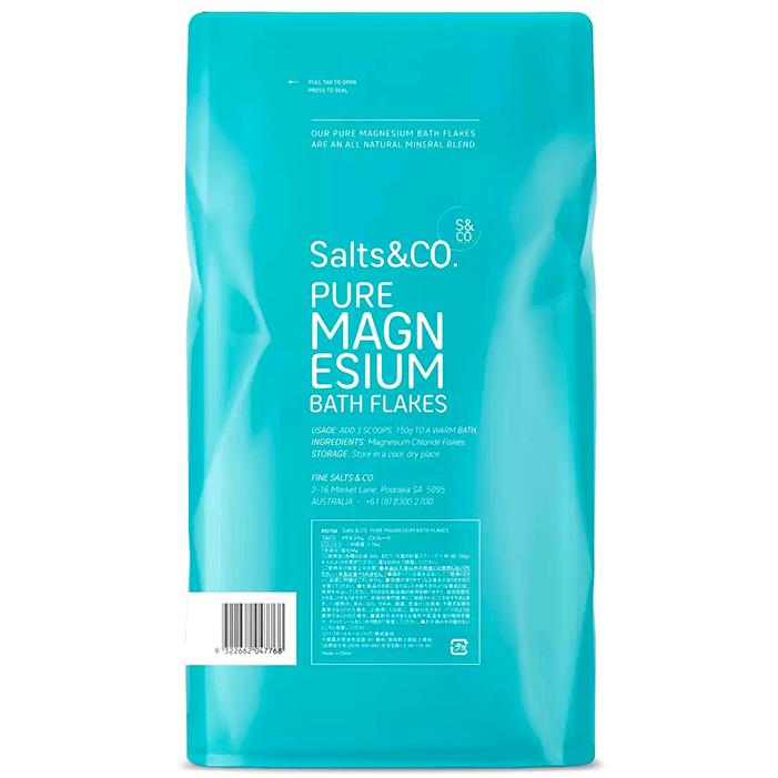 コストコ（Costco） ≪3.75kg≫【Salts&Co】マグネシウム バスフレーク