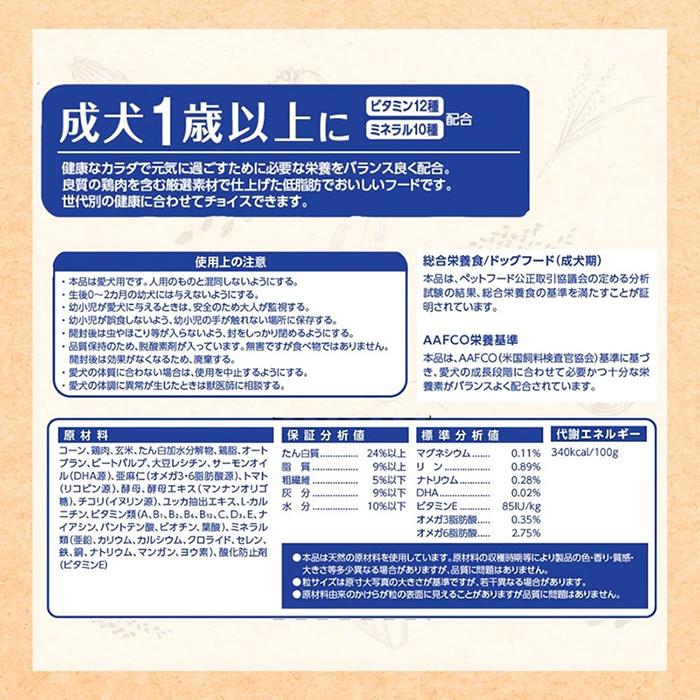ファーストチョイス 【ファーストチョイス】チョイスS 成犬 1歳以上