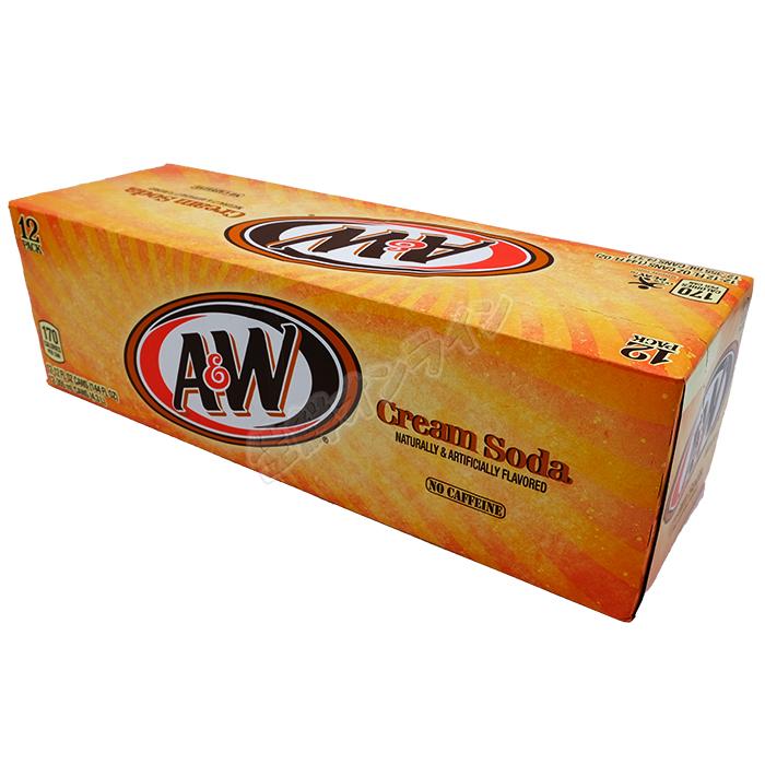 A&W ≪355ml×12缶≫【A&W】クリームソーダ 大容量 アメリカ産