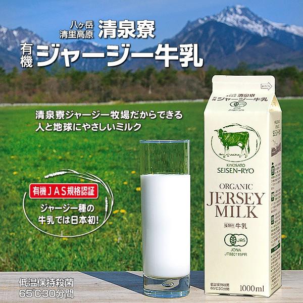 有機ジャージー牛乳 贈物 1000mlパック 即納最大半額