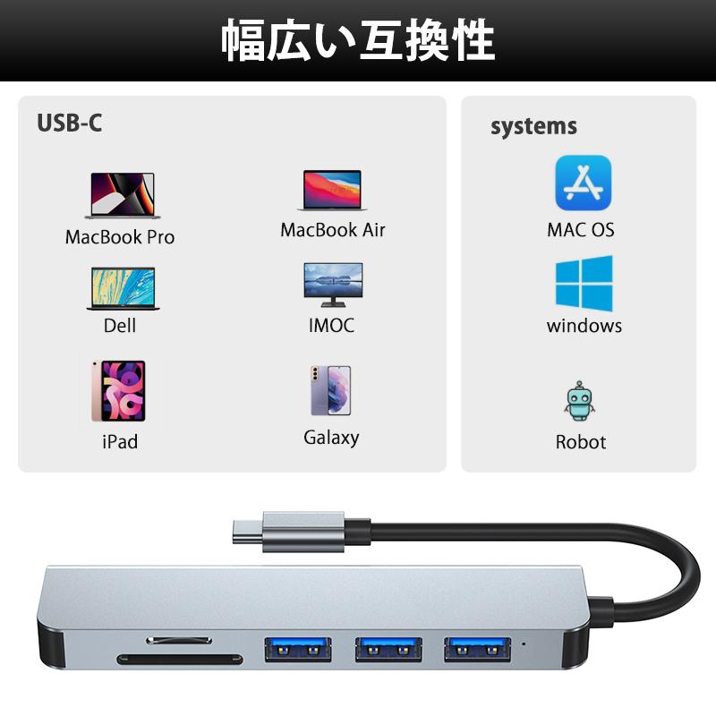 USBハブ ドッキングステーション USB 3.0 ハブ 6ポート HDMI SD/TFカード MacBook Pro iPad Pro ChromeBook等 対応 テレワーク デスクトップ ノートパソコン :hub-6port-x:星辰ヤフー店 - 通販 - Yahoo!ショッピング USBハブ ドッキングステーション USB 3.0 ハブ 6ポート HDMI SD/TFカード MacBook Pro iPad Pro ChromeBook等 対応 テレワーク デスクトップ ノートパソコン :hub-6port-x:星辰ヤフー店 - 通販 - Yahoo!ショッピング