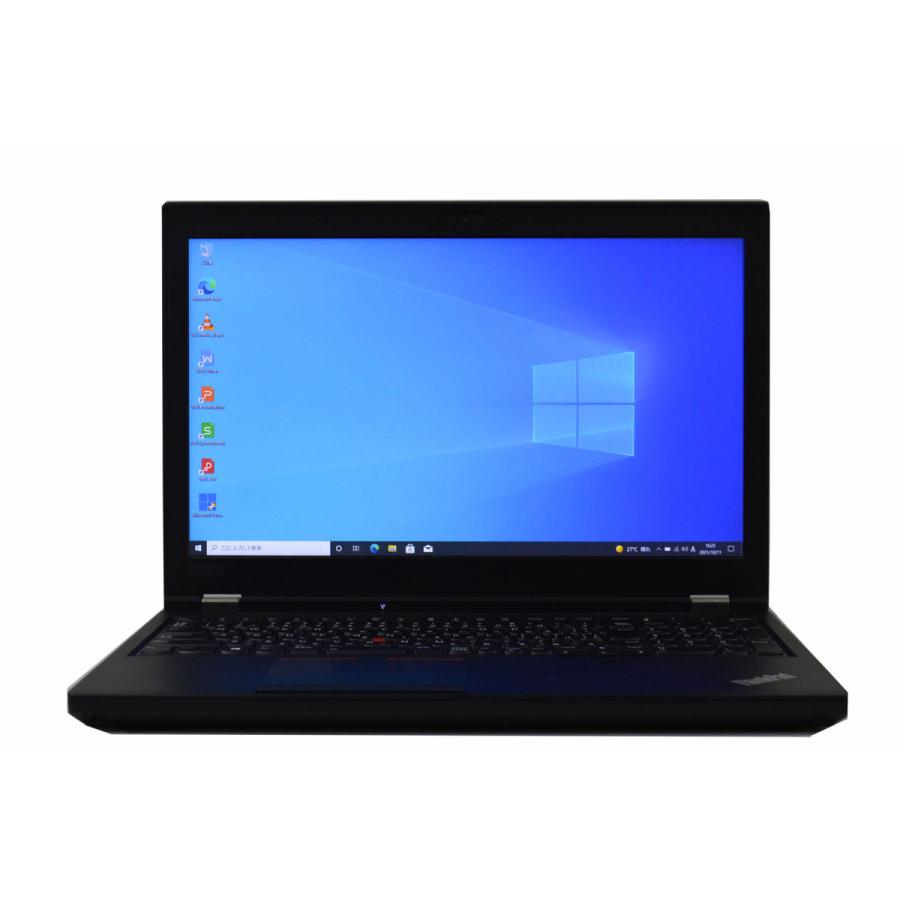 ノートパソコン 中古 パソコン Windows 10/Windows 11 オフィス付き 新品NVMe SSD 2018年 Lenovo P52 IPS FullHD 8世代 Core i7 メモリ16G SSD 2TB Quadro P1000｜seishinsj｜05