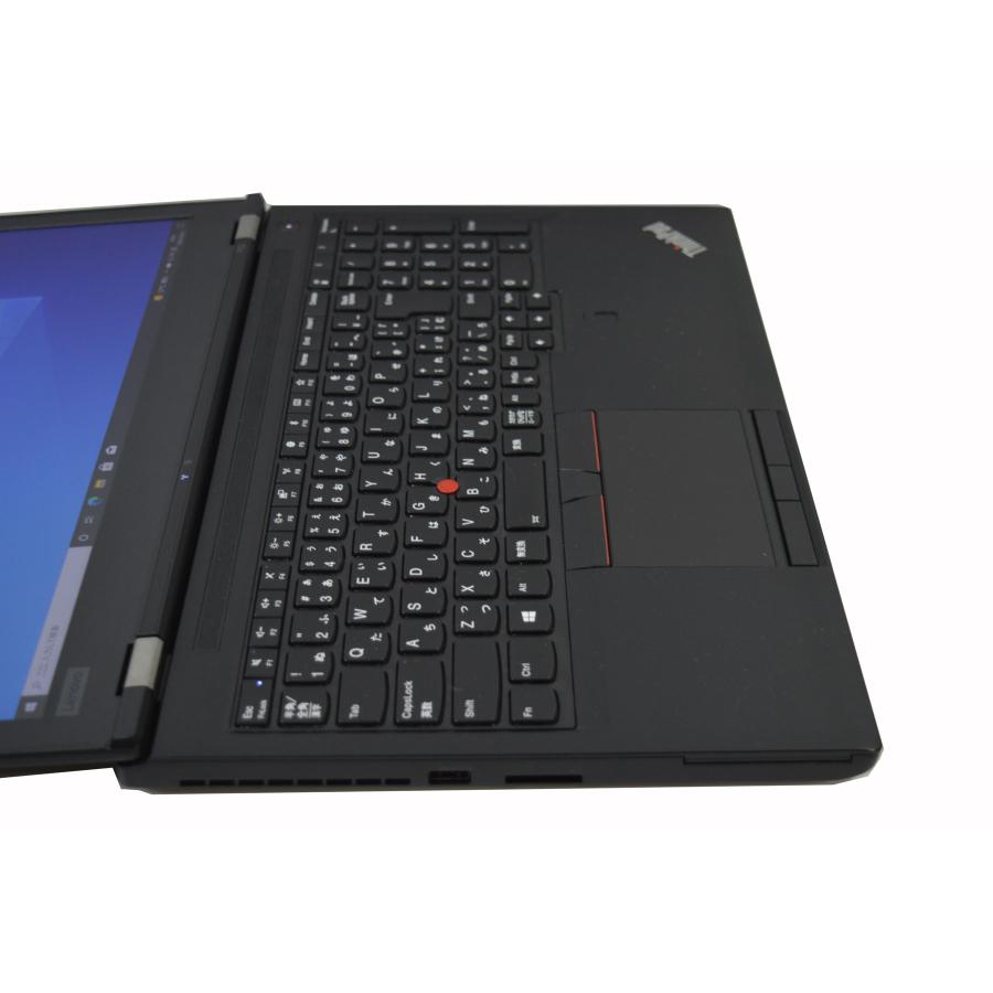 ノートパソコン 中古 パソコン Windows 10/Windows 11 オフィス付き 新品NVMe SSD 2018年 Lenovo P52 IPS FullHD 8世代 Core i7 メモリ16G SSD 2TB Quadro P1000｜seishinsj｜10